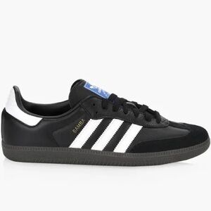 Adidas kids Black and White Sneakers sambas